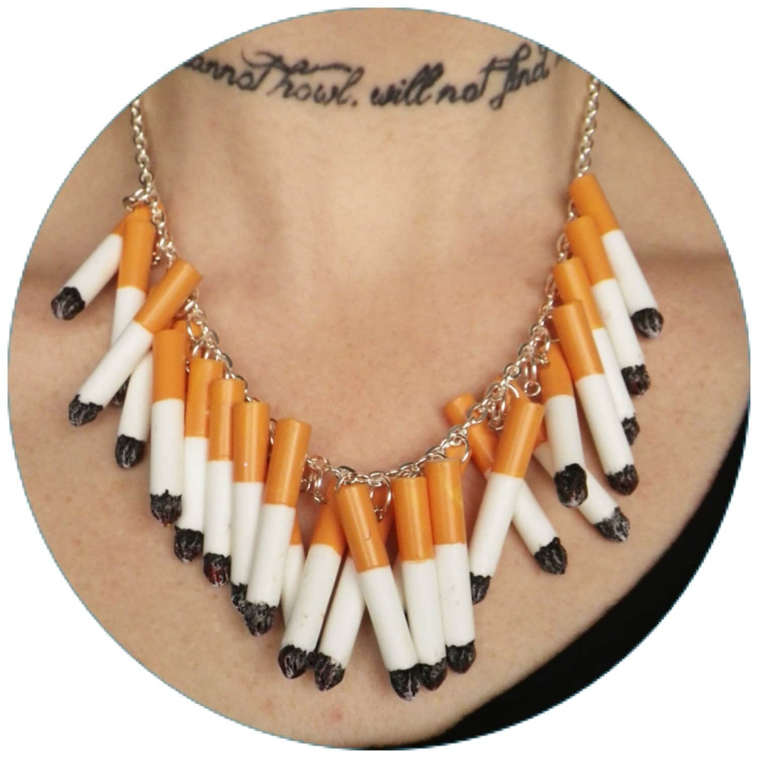 cigarette necklace Cigarette Necklace, the Original