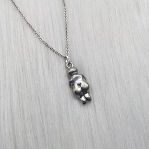 Venus de Willendorf Goddess necklace: long or short chain image 14
