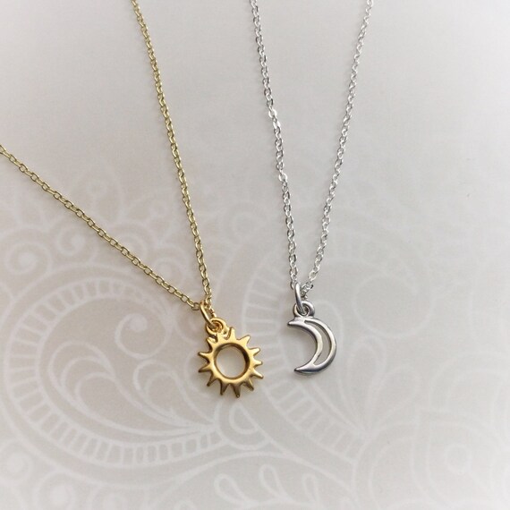 Sun and Moon Friendship Necklace -  Denmark