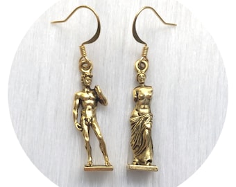 David and Venus de Milo Earrings