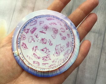 SALE Paragon Fortune Teacup >>> STICKER<< < fortune teller, palm reader, psychic, witch, Decorative, DRY use only