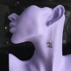 Planet Symbol Glyph Earrings, you choose your pair Jupiter, Saturn, Neptune, Mars, Mercury Uranus, Pluto, Venus, Kidney