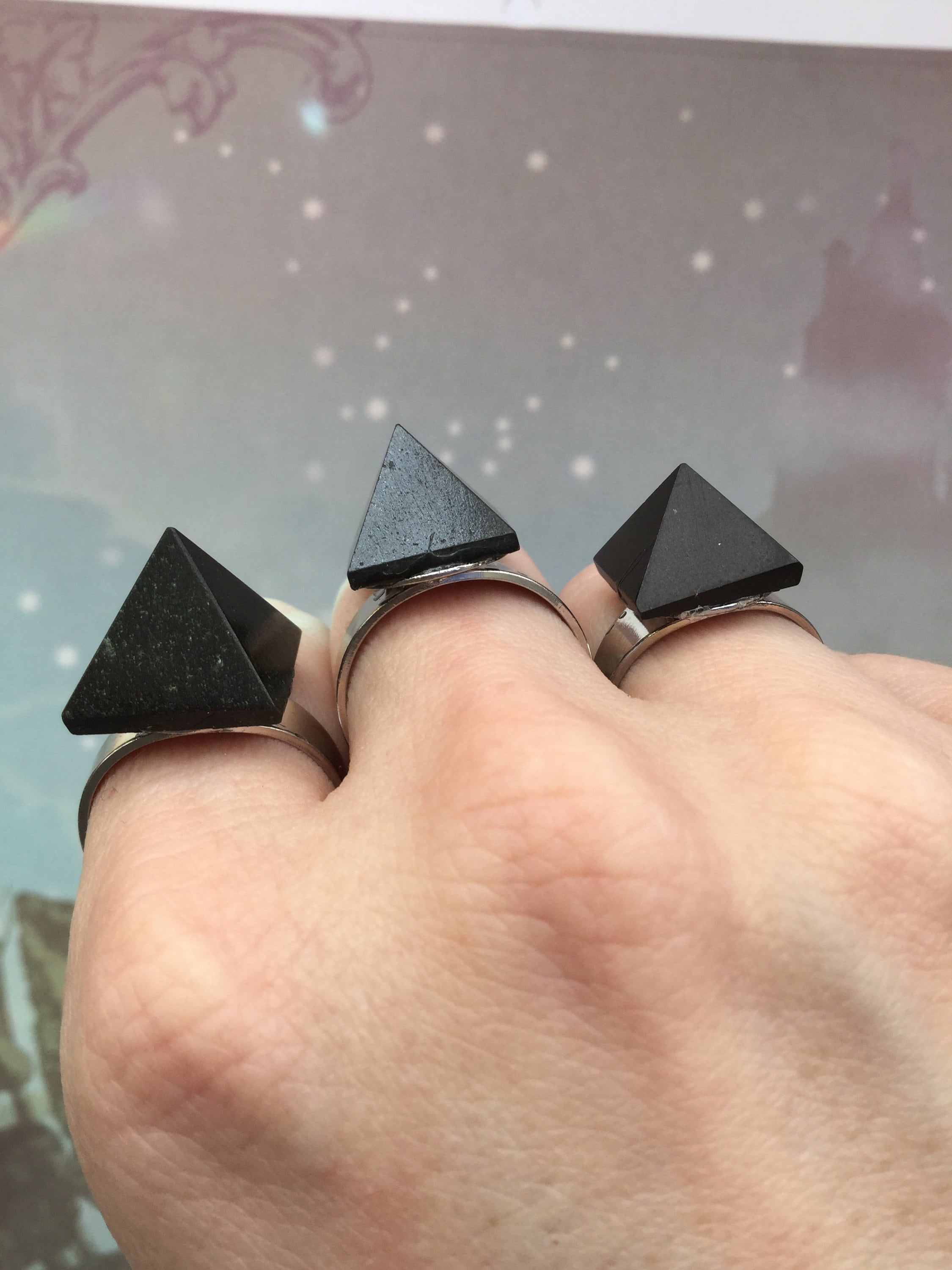 Simon G. Ruthenium Black Diamond Contemporary Ring | LGS101 – Ben Garelick