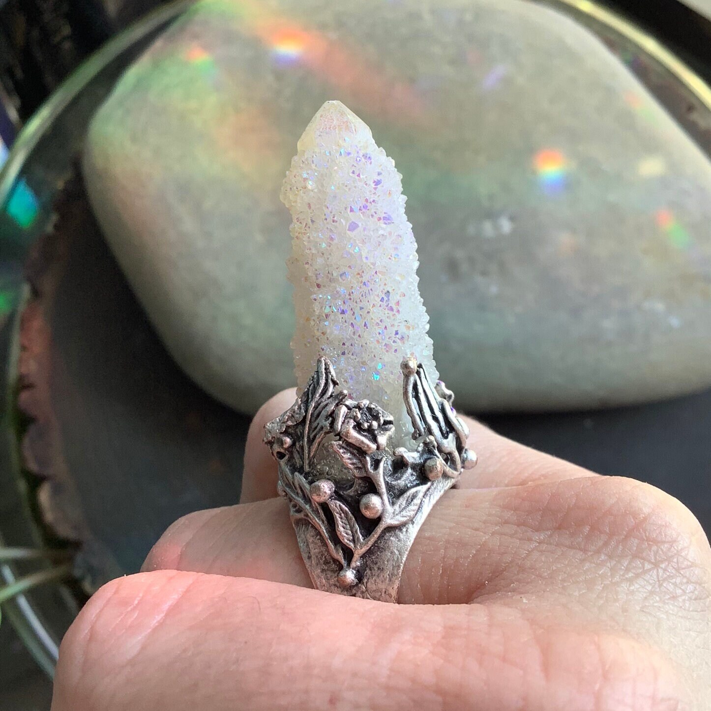 Spirit quartz shop ring