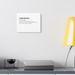 Carte d'affirmation audacieuse inspirant des femmes puissantes, super femmes, carte Girlboss, autonomisation, amour de soi, état d'esprit positif, croissance, inspiration