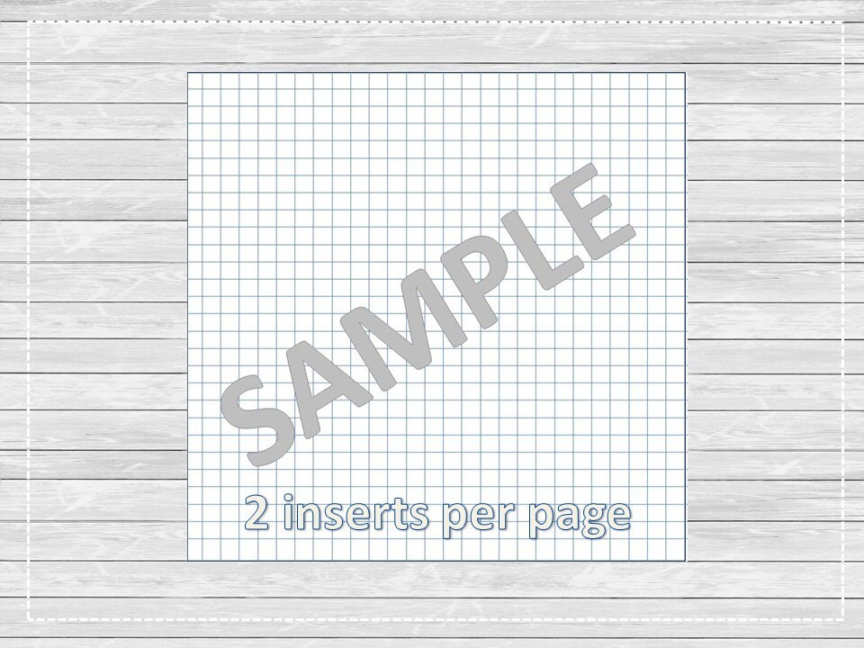 Printable Ledger Papers, Lined Papers, Planner Papers, Personal Size - Etsy