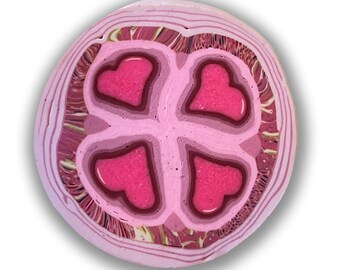 Polymer Clay Quad Valentine Silly Milly
