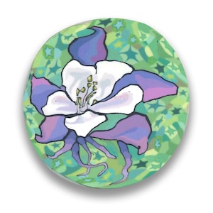 Polymer Clay Cane Breckenridge Columbine Silly Milly