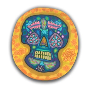 Suikerriet Zihua-suikerschedel van polymeerklei Silly Milly