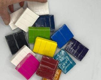 Polymer Clay Prism & Pro- sampler with extra white