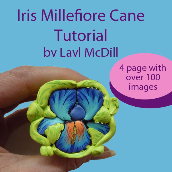 Tutoriel sur la canne en argile polymère Iris Millefiori Cane-