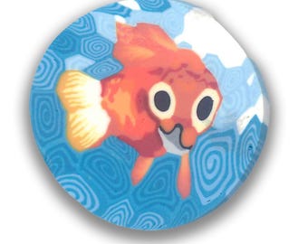 Polymer Clay Cane Goldfish Silly Milly