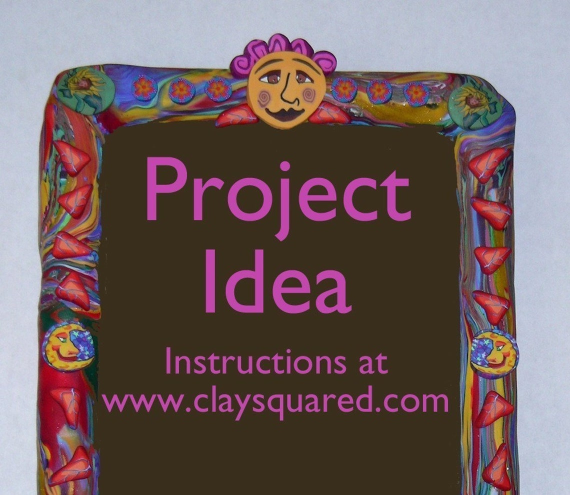 Polymer Clay Face Cane How to PDF Etsy