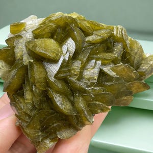 Natural Raw Stone Specimen | Siderite, Muscovite, Chalcopyrite & Quartz Crystal Cluster | Healing Mineral Gift