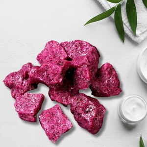 Pierre brute de corindon rouge naturel – Aromathérapie et cristal décoratif