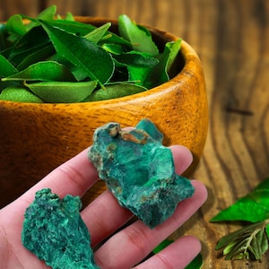 Natural Green Malachite Raw Stone