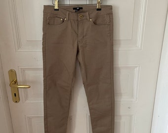 Khaki Coloured Skinny Jeans- Size 36 EUR 6 US