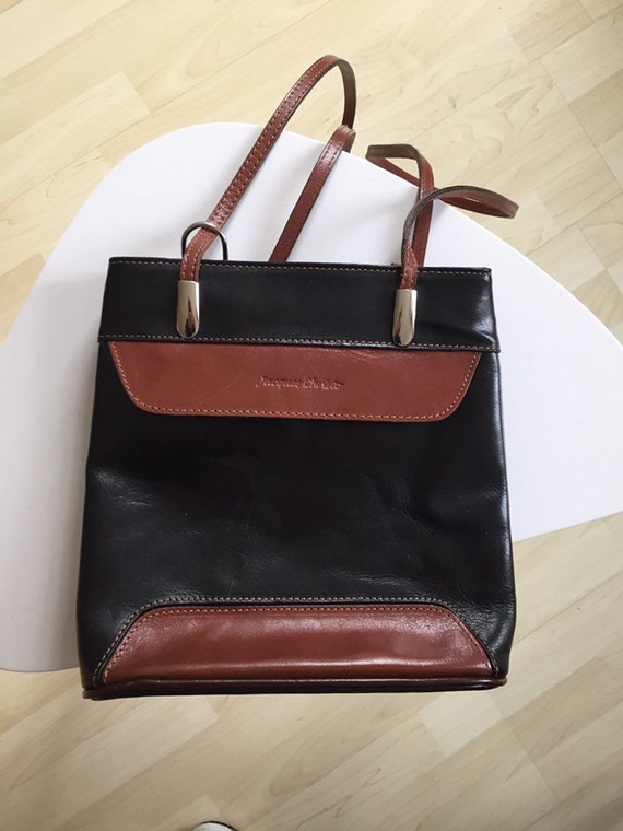 90s leather backpack