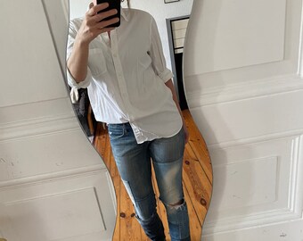 Vintage Rag City Blues Jeans Zip Around 