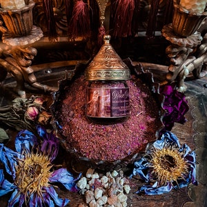 Rose Priestess Incense ~ Rose Priestess Lineage ~ Rose Incense ~ Venus Offering ~ Venus Incense~ Ornate Jar 1.4oz of Loose Incense