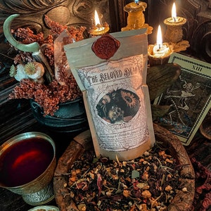 The Beloved Dead // Herbal Tea to Nourish the Living and the Dead //Kraft Bag Makes 8 Cups