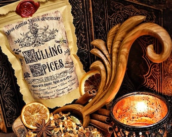 Mulling Spices for Mulled Wine, Cider and Warm Tea ~ 2oz of Mulling Spices ~ Organic ~