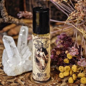 WITCH Perfume Oil ~ Enchanting~ Visionary Oil ~ Manifesting Oil~ Empowerment~ Courage ~ Magick