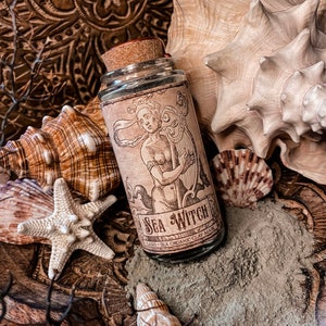 Sea Witch Organic Clay Mask // Land + Sea Nourishing Face Mask // Mineral Rich 3.4oz // Organic Beauty Ritual