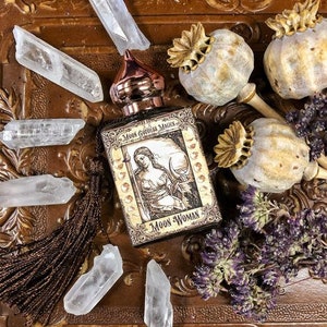 MUJER LUNA ~ Perfume exclusivo de Moon Goddess Magick Apothecary ~ Perfume para la misteriosa mujer bruja ~ Magia lunar ~