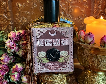 Love Ritual Oil ~ Love Magick Spell Oil ~ Imbued with Venusian Magick ~ Incantation on the bottle ~ Self-Love, Love Spell, 2oz Large Bottle