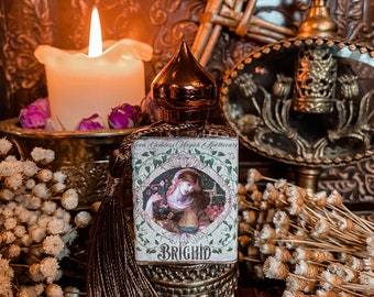 Brighid Devotional Oil // Brigid, Bri, Brighid, Brigit // Anointing Oil  // To Honor and Invoke the Exalted One // Flame Tender / Imbolc