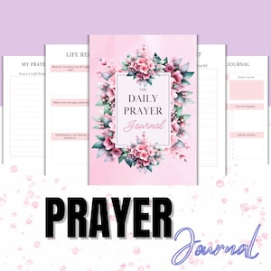 Bible Study Guide | Prayer Journal Printable | Digital Reflection Notes PDF | Daily Gratitude Planner & Study Tool | Daily Devotion Planner