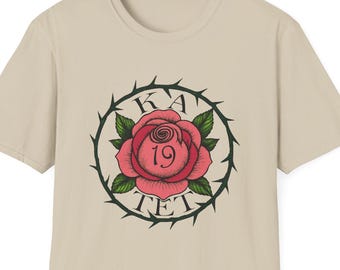 Camiseta unisex suave Ka-Tet Rose de La Torre Oscura de Stephen King