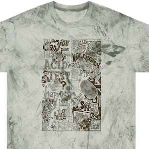 Grateful Dead Vintage Tie-Dye Acid Test Poster T-Shirt