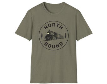 Northbound Train - I Know You Rider - Grateful Dead Unisex Softstyle T-Shirt