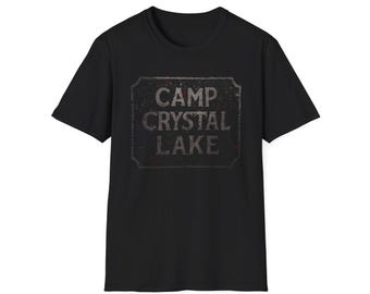 Camp Crystal Lake - Friday the 13th Movie Fan Unisex Softstyle T-Shirt