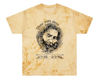 Camiseta vintage tie-dye de Grateful Dead, estilo Jerry Garcia, "Days Between"
