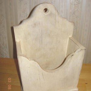 Primitive Candle Flower Wall Box - Home Decor - Color Choice - Made to Order