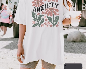 Groovy Mental Health Shirt: Vintage Style Comfort Colors Tee