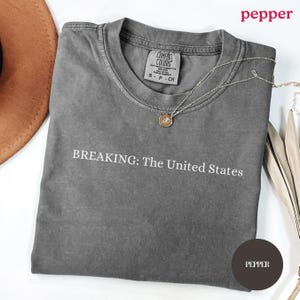 Anti Trump Comfort Colors Shirt: Political Statement Tee