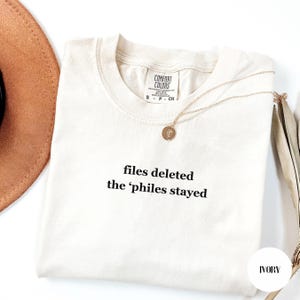 Files Deleted The &#39;Philes Stayed, We Want To See The List, Epstein Files Shirt, Anti Trump, Comfort Colors, Impeach Trump, Remove Convict