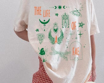 The Life Of A Fea Shirt, Comfort Colors, Magical Shirt, In My Fairy Era, New Album 2025, In My Era Shirt, Magical School Shirt