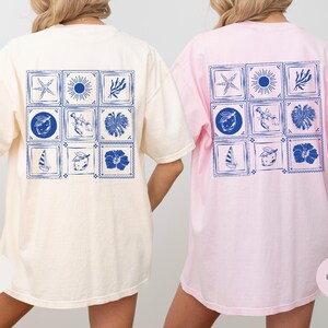 Sardines Graphic Comfort Colors Shirt: Coquette Coastal Tee