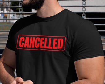 Abgebrochenes T-Shirt - Lustiges sarkastisches grafisches T-Shirt, mutiges Meme Shirt, rotes Stempeldesign, kantiges Internet-Humorgeschenk, Unisex-Freizeitkleidung