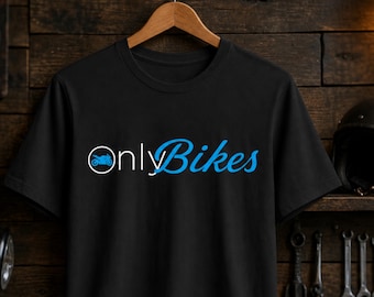 Only Bikes Sport Bike T-Shirt, Funny Motorcycle Shirt, Biker Humor Tee, Sport Bike Shirt, Motorcycle Rider Gift, Bike Life Graphic Tee