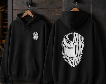 Ride Or Die Hoodie, Motorcycle Hoodie, Biker Hoodie, Sport Bike Sweatshirt, Rider Gift, Moto Hoodie, Street Bike Graphic Hoodie