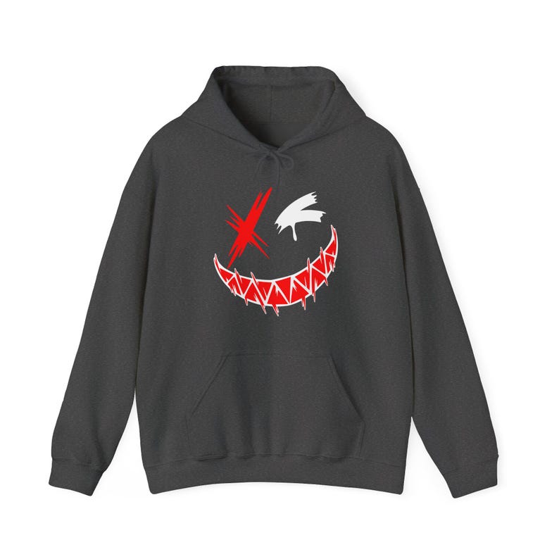 Sudadera con capucha para motociclista Ride Safe-ish: símbolo de la paz, estampado rojo intenso, mensaje de seguridad de estilo urbano, regalo unisex. imagen 8