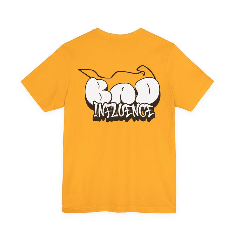 Bad Influence Motorcycle T-Shirt, Biker Graphic Tee, Streetwear Rider Shirt, Funny Biker Shirt image 9