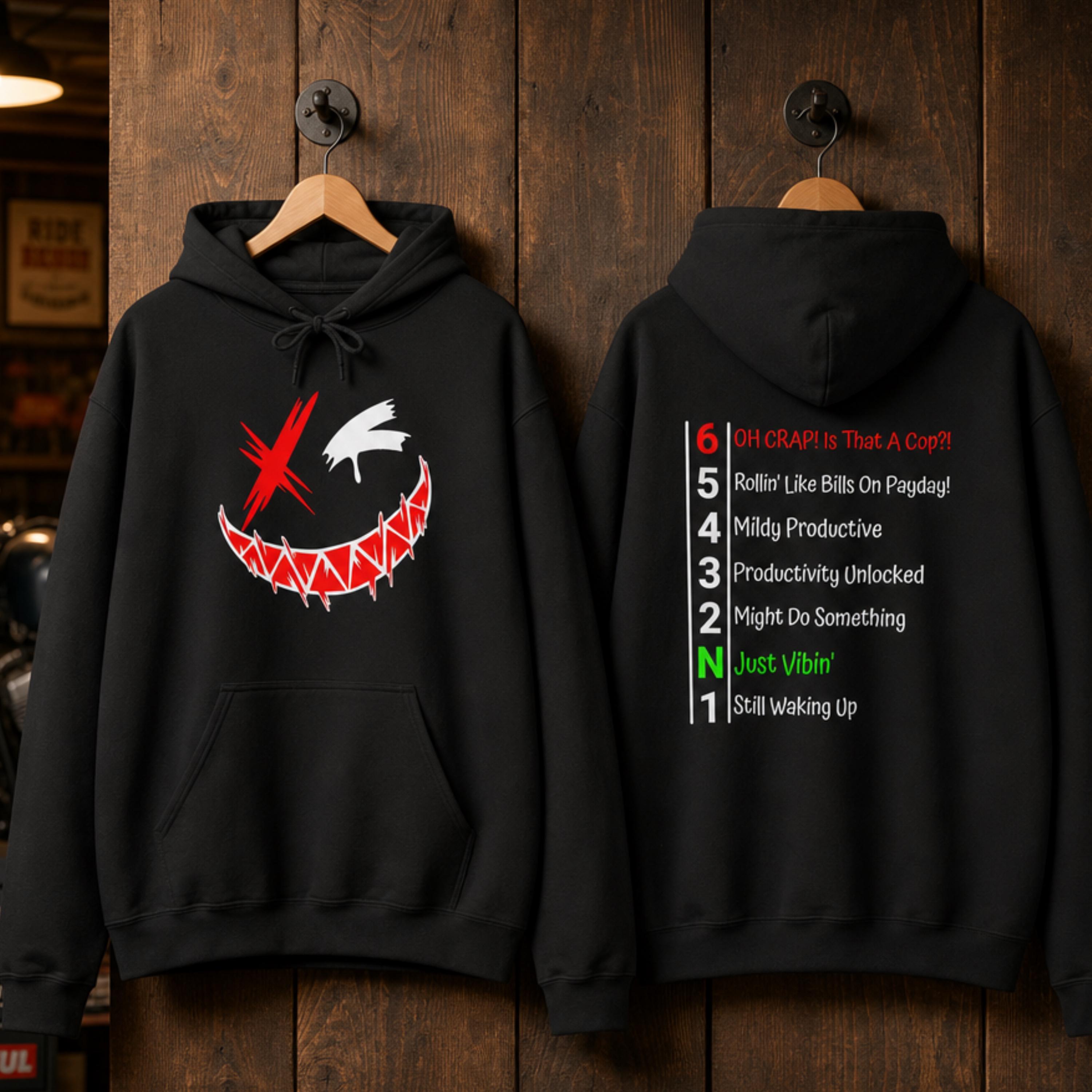 Motorcycle Rider Hoodie - Etsy