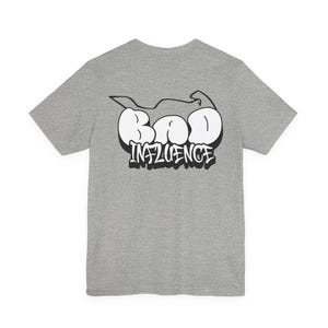 Bad Influence Motorcycle T-Shirt, Biker Graphic Tee, Streetwear Rider Shirt, Funny Biker Shirt image 5